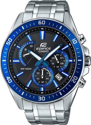 Casio Edifice Silber Herren Armbanduhr EFR-552D-2AVUEF