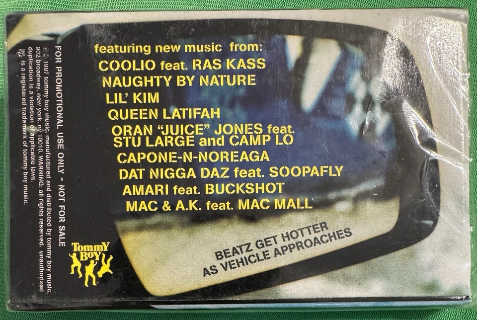 DON’T SLEEP TOMMY BOY MIXTAPE HOSTED BY BOBBITO THE BARBER MASEO CASSETTE SEALED - Image 2 of 2