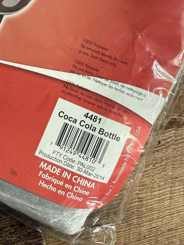 Трудно найти официально лицензированную бутылку Coca Cola костюм для взрослых от RASTA IMPOSTA - Изображение 3 из 4