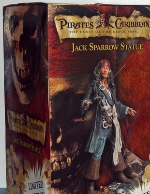 Piraten der Karibik - Captain Jack Sparrow Statue Limited Edition ca. 18''