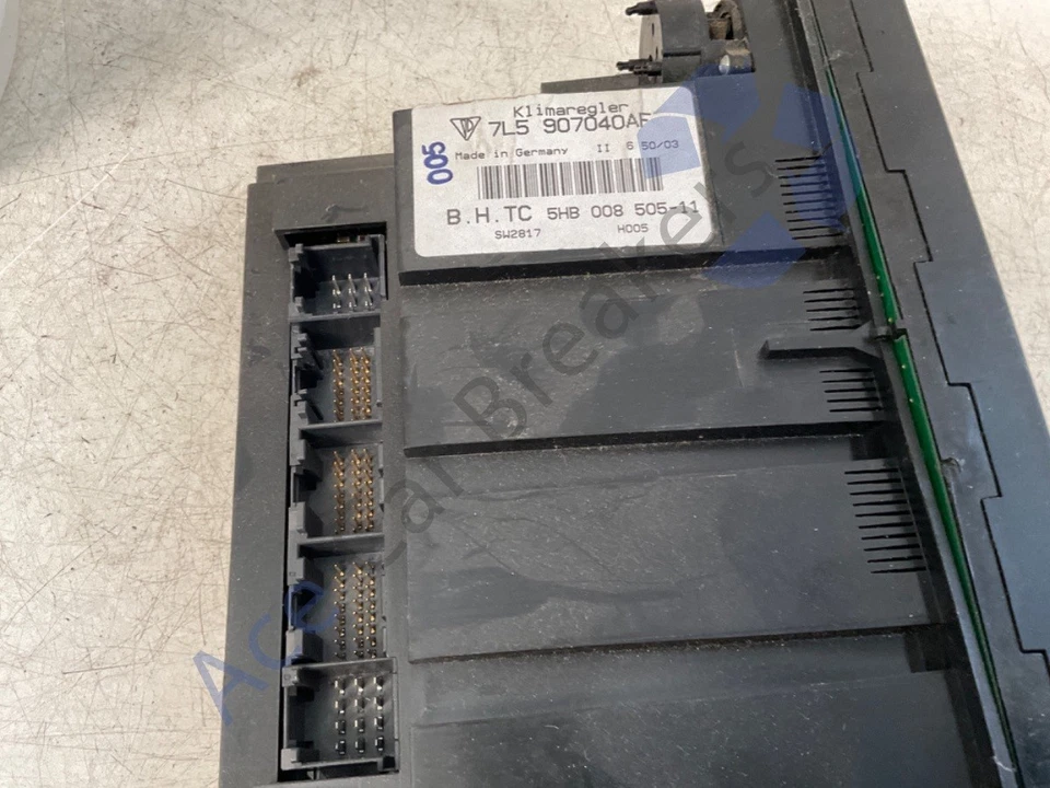 Porsche Cayenne 955 03-07 Digital Climate Control Panel 7L5907040AF - Image 4 of 4