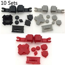 10 Sets Plastic A B Select Start L R Buttons D Pad For GBA SP Full Button Set