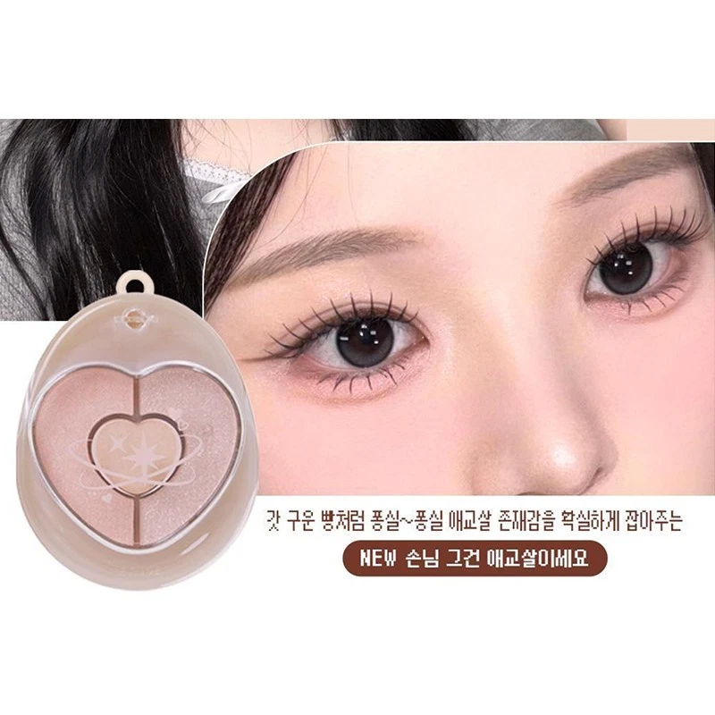 Paleta de sombras de ojos + iluminadoras Etude Bboyong 4 colores Sanrio OY Foto 3 de 4