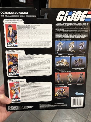 G.I. Joe Cobra The Real American Hero Commando Team Action Figures