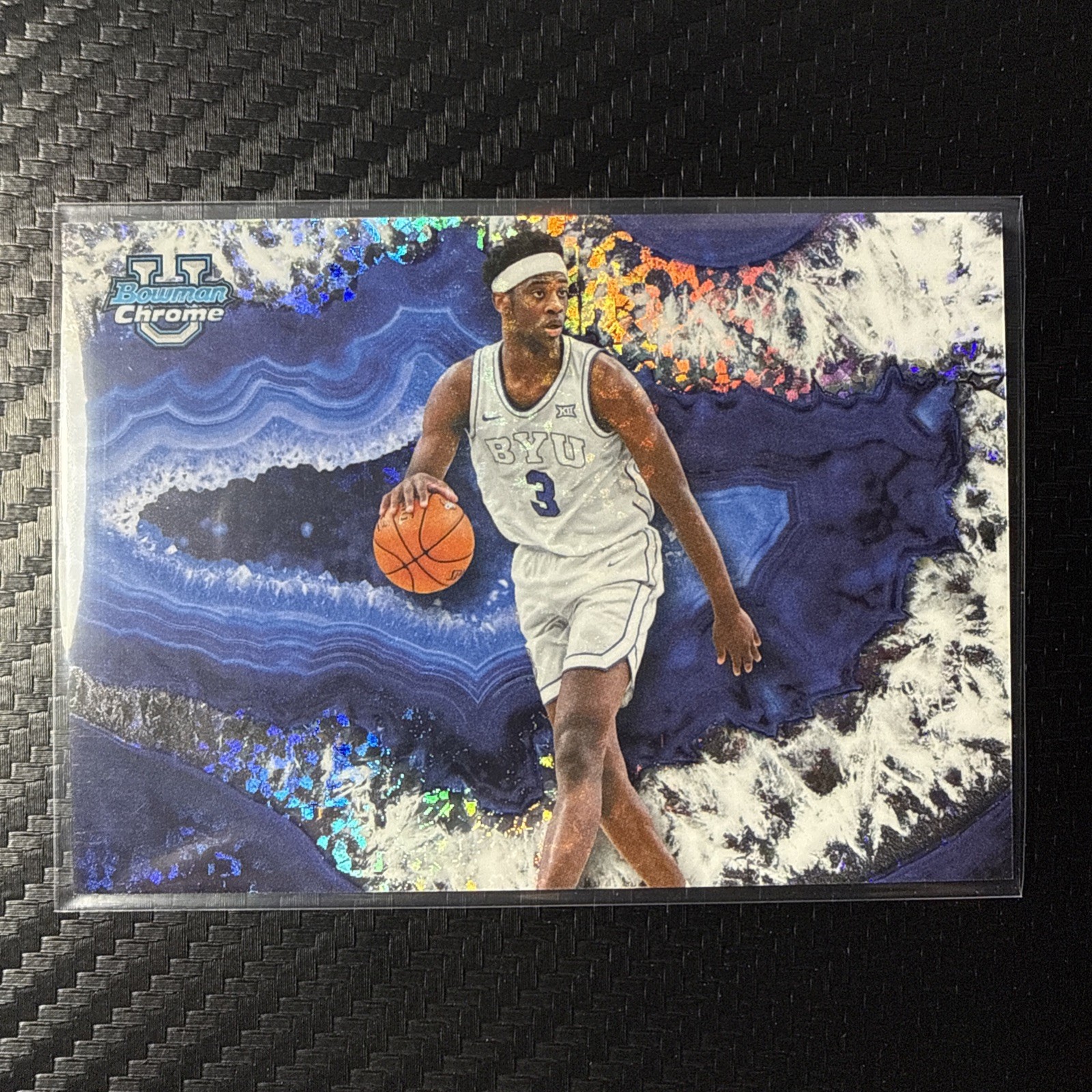 2025-26 Bowman U Chrome AJ Dybantsa Crystalized SSP Case Hit CNL-1