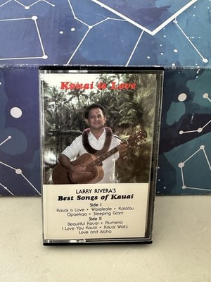 LARRY RIVERA: KAUAI IS LOVE - BEST SONGS OF KAUAI CASSETTE*        
