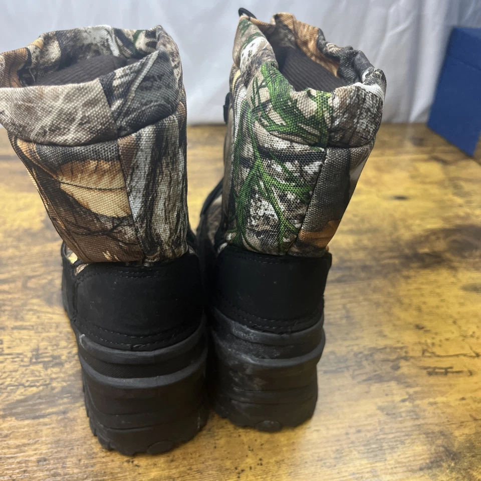 Itasca RealTree Camo Insulated Waterproof Hunting Snow Boots Size 1 #6527159 - Image 3 of 4