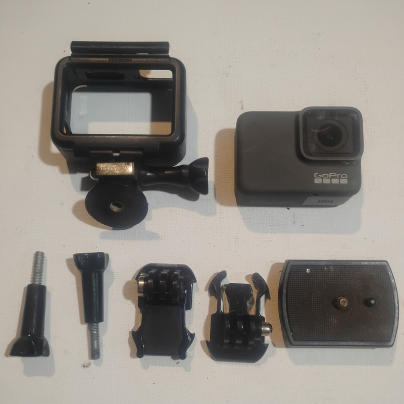 GoPro HERO7 Silver Action Camera Bundle Black w/ Waterproof Housing & Mounts