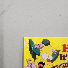 The Simpsons Bartman Meets Radioactive Man Nintendo NES Instruction MANUAL ONLY