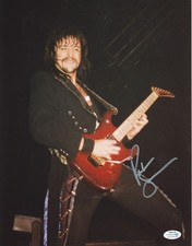 Richie Sambora Bon Jovi Live Signed 11x14 Concert Photo ACOA