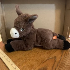 Wild Republic Donkey Cuddlekins 13” Mule Stuffed Animal Plush Toy Nativity Farm