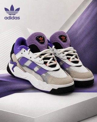 Adidas Originals Niteball 2.0  White Purple Rush  Sneakers GX0775 Men s Size 5