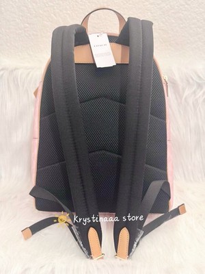 COACH Taylor Small Backpack In Signature Canvas With Charms  display picture 1