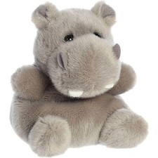 Aurora World Plush - Palm Pals - HUNK HIPPO 5 inch Stuffed Animal Toy
