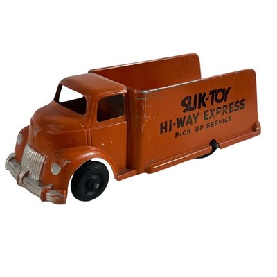 Slik-Toy Hi-Way Express Pickup Service Truck Diecast Original Condition 7''L 