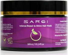 SARQI Keratin & Protein Hair Mask – Repair Treatment for Damaged Dry Hair  300ml