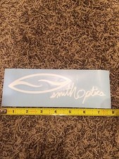 Smith Optics Aufkleber Abziehbild 7" weiß