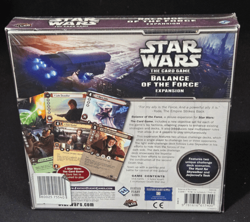 Fantasy Flight Star Wars The Card Game Balance Of The Force Expansion Strategy - Picture 2 of 2