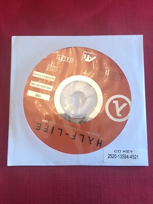Half-Life + Counter Strike + Team Fortress  Ati Game Disc 180-G3D046-100 SEALED