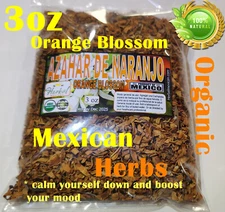 3oz orange blossom, orange blossom tea, orange blossom relax and focus better !!