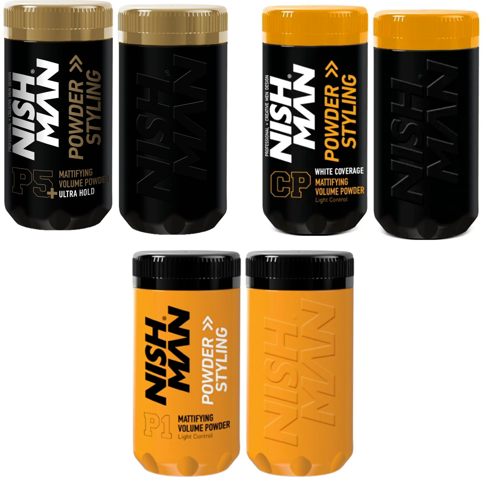 Nishman Hair Styling Series P5+ Powder Wax Ultra Hold, 20g eBay