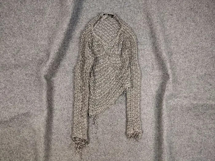 Rostfrei Anett Rostel Avant Garde Mesh Asymmetric Sweater