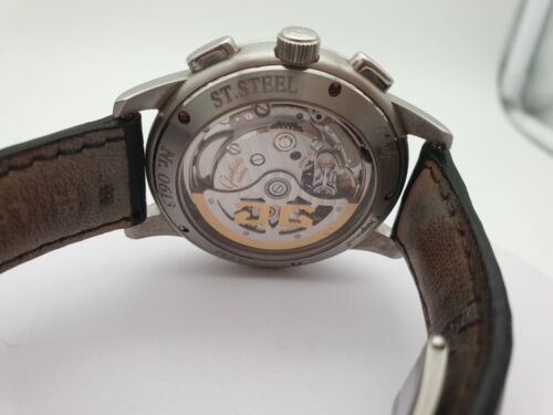 Glashütte Original Senator Chronograph Stahl Herrenarmbanduhr inkl. Box - Picture 2 of 11