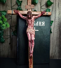 Realistic crucifix | Jesus Christ statue | Catholic crucifix | handmade