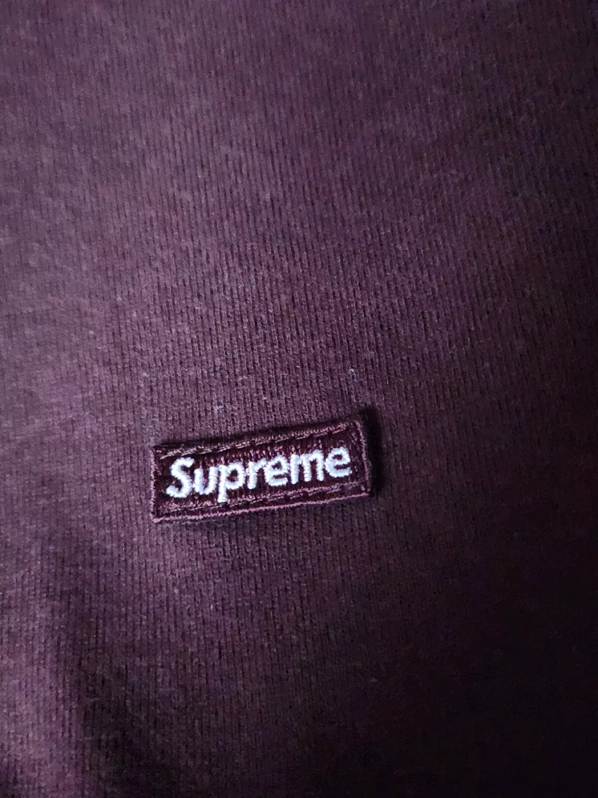 FW22 Supreme Kleine Kasten L/S T Shirt Brown Oberteil Größe M T shirt