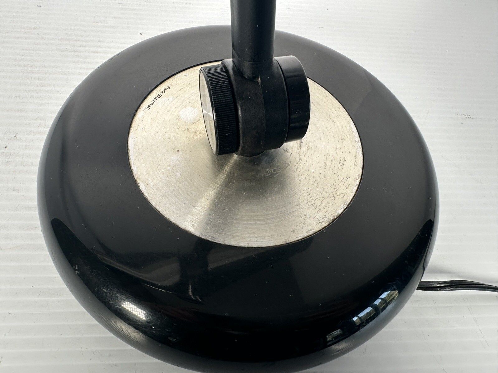 Vintage 70s PARK SHERMAN adjustable Architect Task Desk Lamp Spaceage Floating