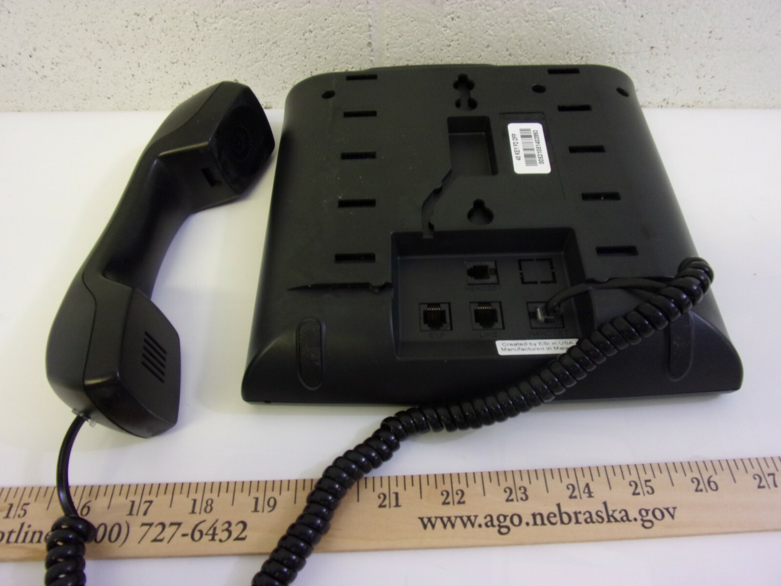 ESI 48 Key H DFP 30-Button Phone Wall Mount Digital Display ...