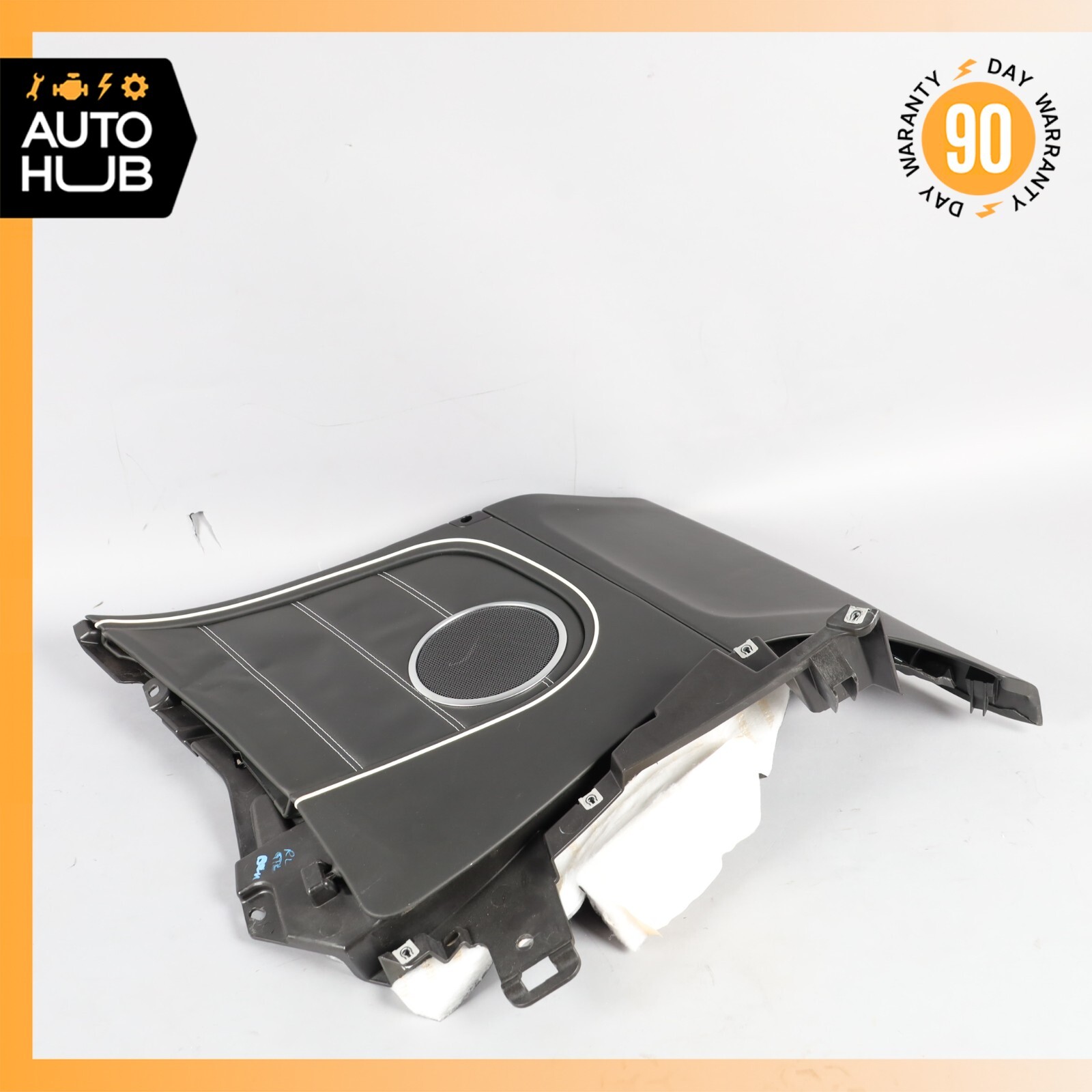 2011 Bentley Continental GTC Rear Left Side Interior Door Panel Black OEM 59k