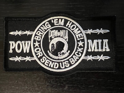 Pow Mia Patch Prisoner Of War, Missing In Action, Not - Foto 5