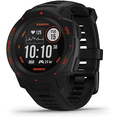 Buy Garmin Instinct E-Sports Edition Smartwatch, Black Lava (010-02064-73)