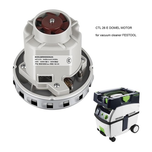 230V Motor Suction Turbine Assembly for  MIRKA 1242 AC-467.3.414 1200W - Picture 1 of 12