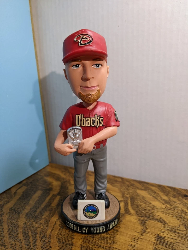 Brandon Webb Arizona Diamondbacks 2007 Bobblehead CY Young Award 2006 - Image 2 of 4