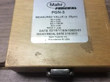 NICE MAHR FEDERAL SURFACE SPECIMEN SRUFTEST 