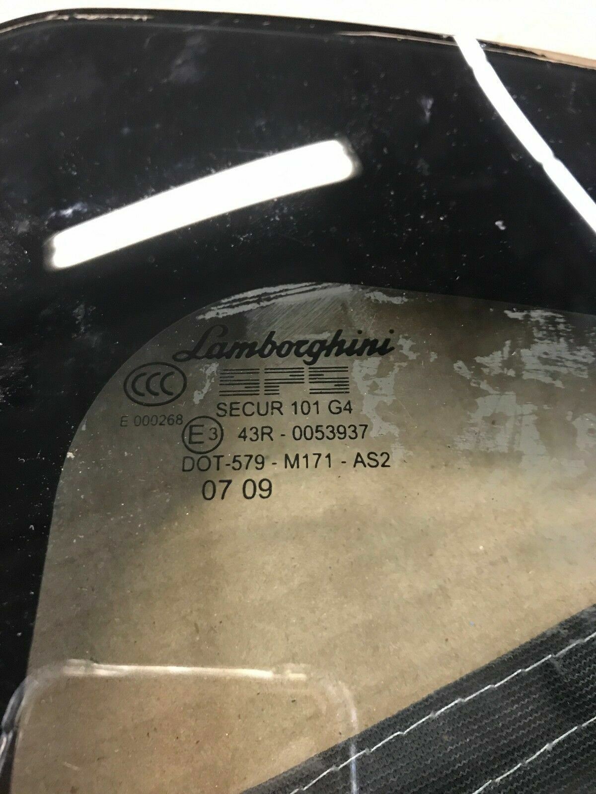 LAMBORGHINI MURCIELAGO PASSENGER RIGHT SIDE QUARTER GLASS WINDOW OEM 418845300