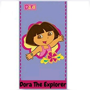 Détails Sur 100 Coton Personnage De Dessin Animé Dora The Explorer Imprimé 70 X 140 Cm Serviette De Plage Afficher Le Titre Dorigine