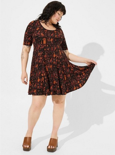 Torrid Disney Hocus Pocus Kleid Taschen Neu mit Etikett Neu 00X - Bild 10 von 11