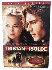 Tristan  Isolde DVD, 2006, Full Screen James Franco Slipcover New Sealed 