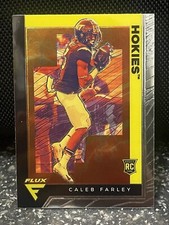 2021 Caleb Farley #228 Panini Flux Draft Virginia Tech Free Shipping