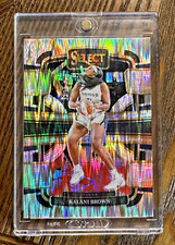2024 Panini WNBA Select Concourse Silver Flash Kalani Brown #10