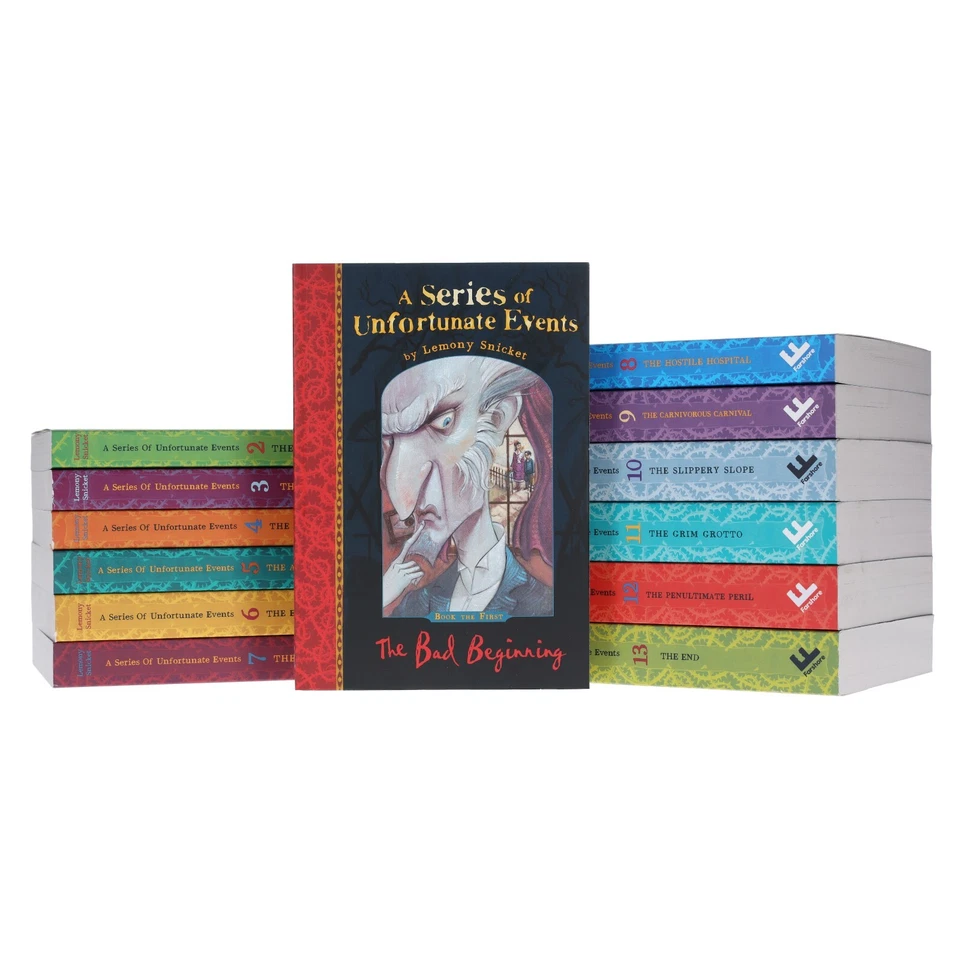 A Series of Unfortunate Events 13 Books Set By Lemony Snicket -Age 9+ -Paperback - Image 3 of 4