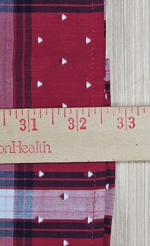 Club Room Mens Button Down Shirt Size XXL Armin Plaid Karanda Red NEW Triangle - Picture 15 of 16