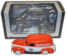 ERTL Anheuser Busch 1940 Ford Delivery Truck  Budweiser Beer Die Cast Metal Box