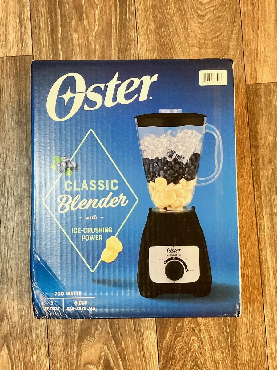 Oster Brand Classic Blender with Ice Crushing Power 700 Watt 3 Speeds