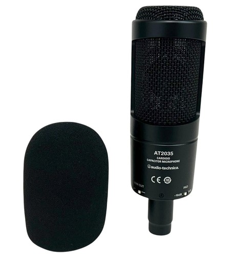 AUDIO-TECHNICA AT2035 CARDIOID CAPACITOR MICROPHONE (CMP113081) - Photo 6/7