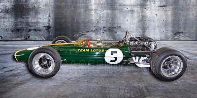 Lotus 49 Ford-Cosworth DFV F 1 Grand Prix Vintage Classic Race Car