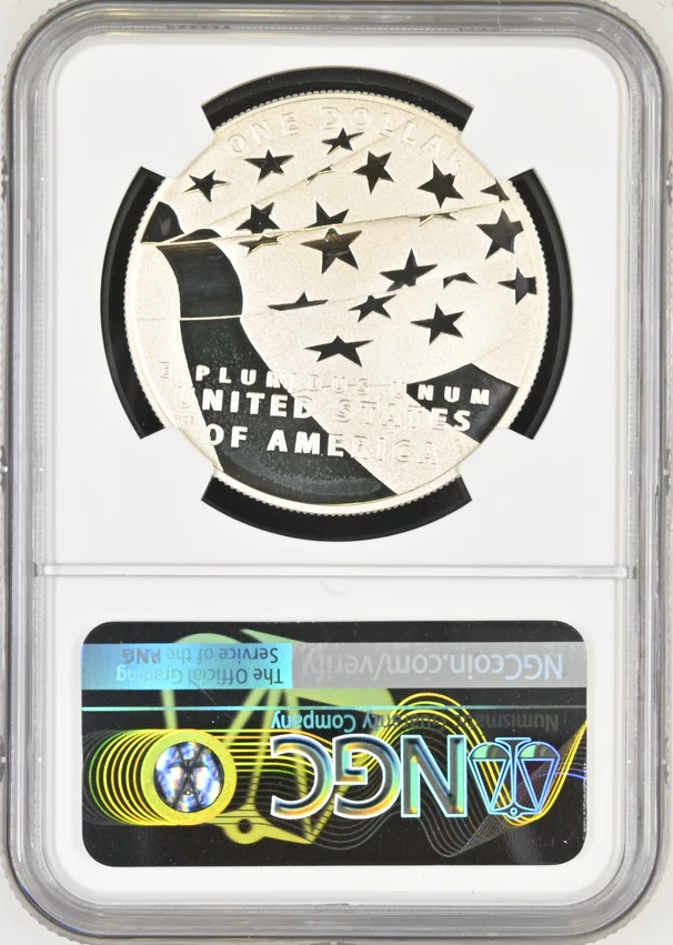 :2012-P S$ Star Spangled Banner Commemorative Dollar NGC PF69UCAM Rarity R3 - Image 2 of 2